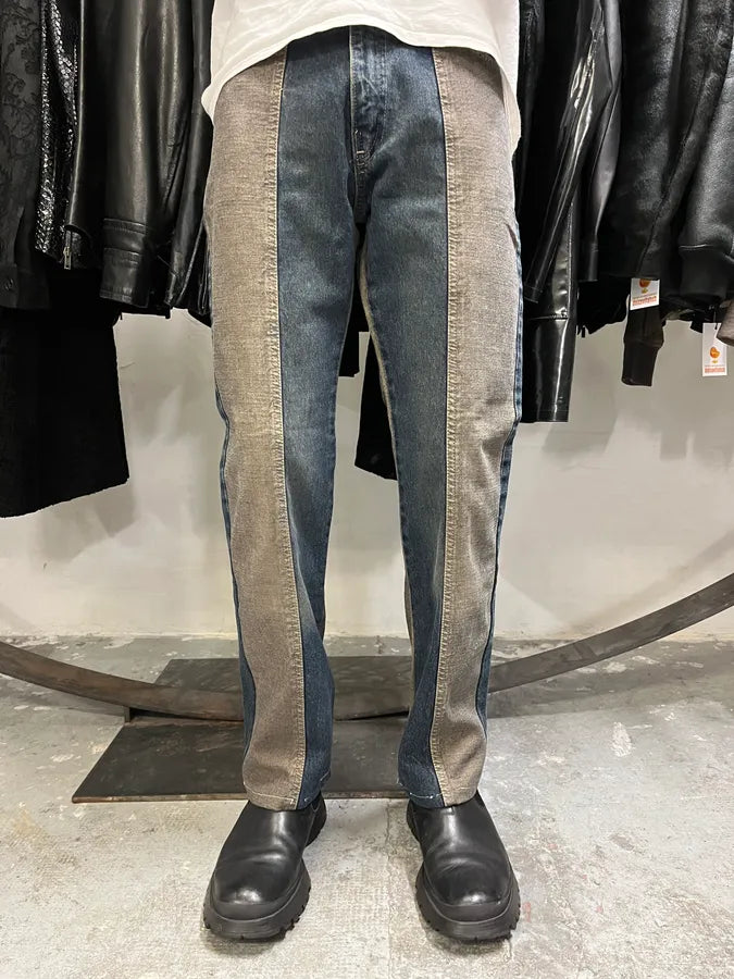 SS2004 Cavalli Hybride Denim Pants (S) SxpehWn 1