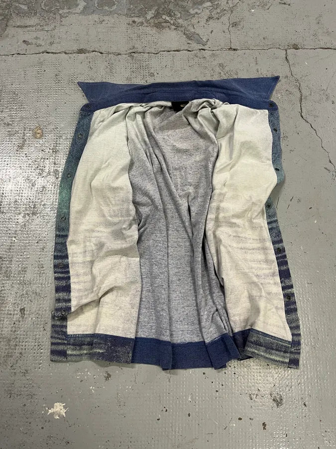 SS2004 Cavalli Overprint Blue Shirt rcTmmmk 6