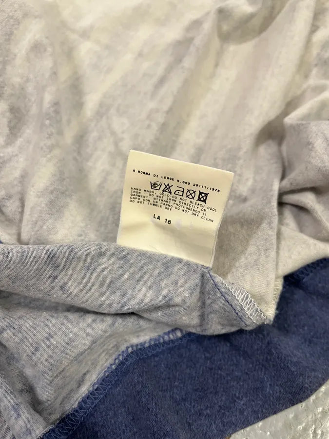 SS2004 Cavalli Overprint Blue Shirt rcTmmmk 9