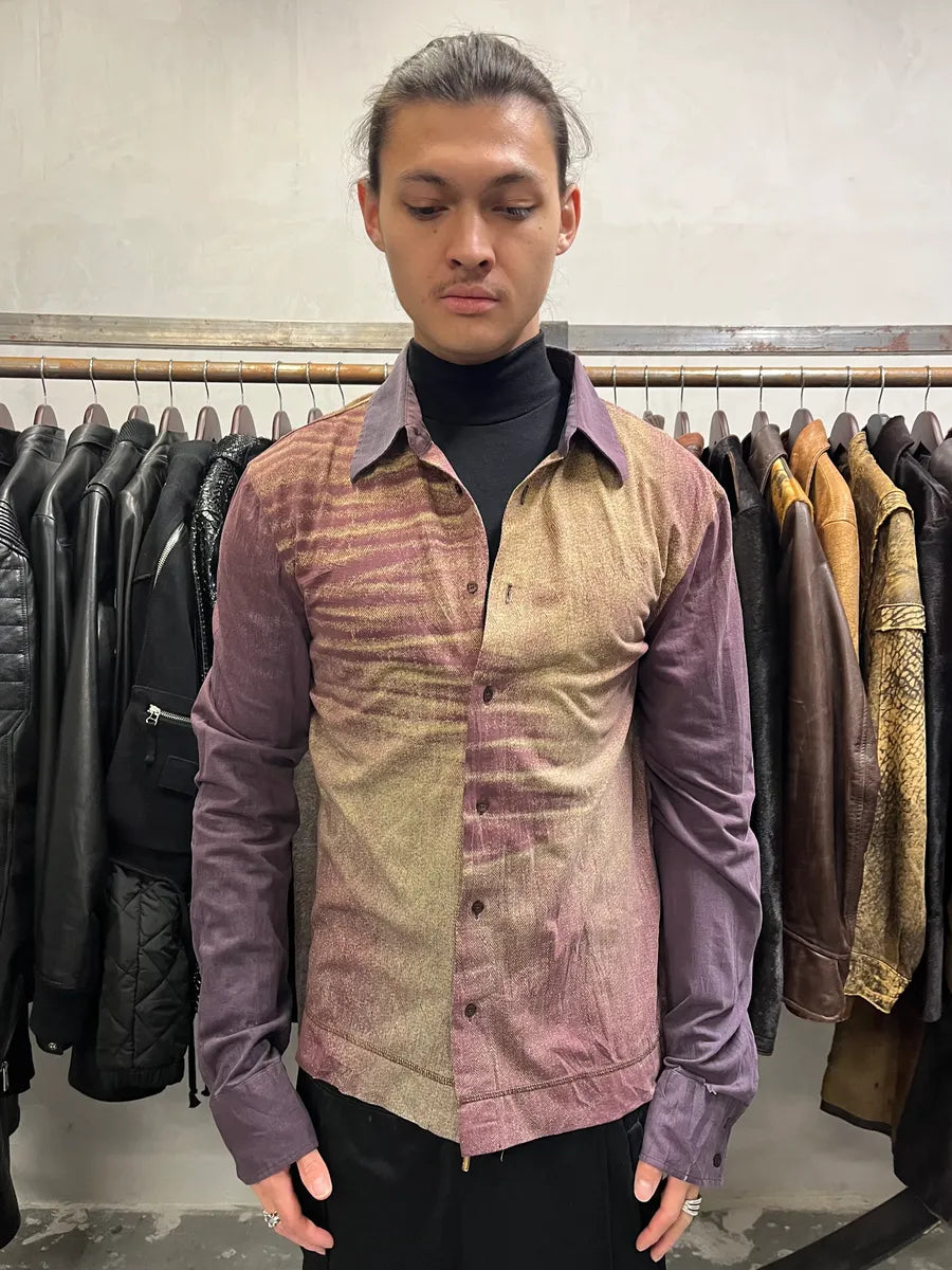 SS2004 Cavalli Purple Sunset Vitality Shirt (S/M) gijOmev 1