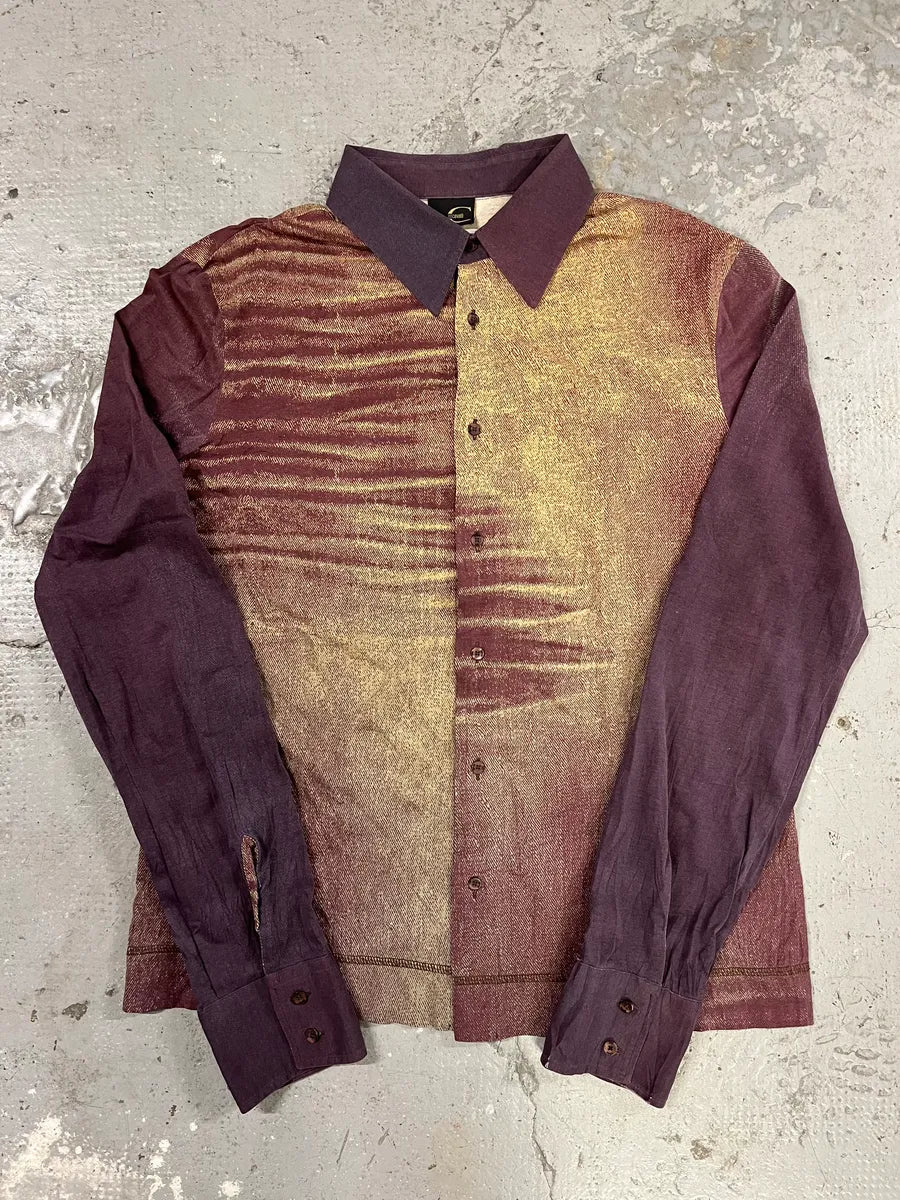 SS2004 Cavalli Purple Sunset Vitality Shirt (S/M) gijOmev 4