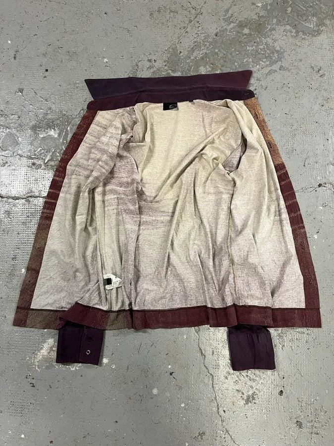 SS2004 Cavalli Purple Sunset Vitality Shirt (S/M) gijOmev 7