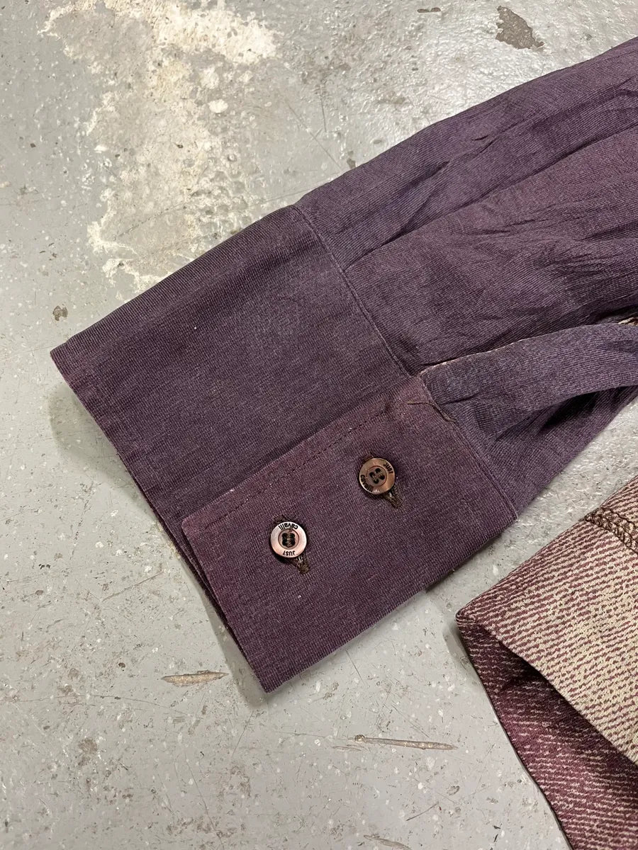 SS2004 Cavalli Purple Sunset Vitality Shirt (S/M) gijOmev 9