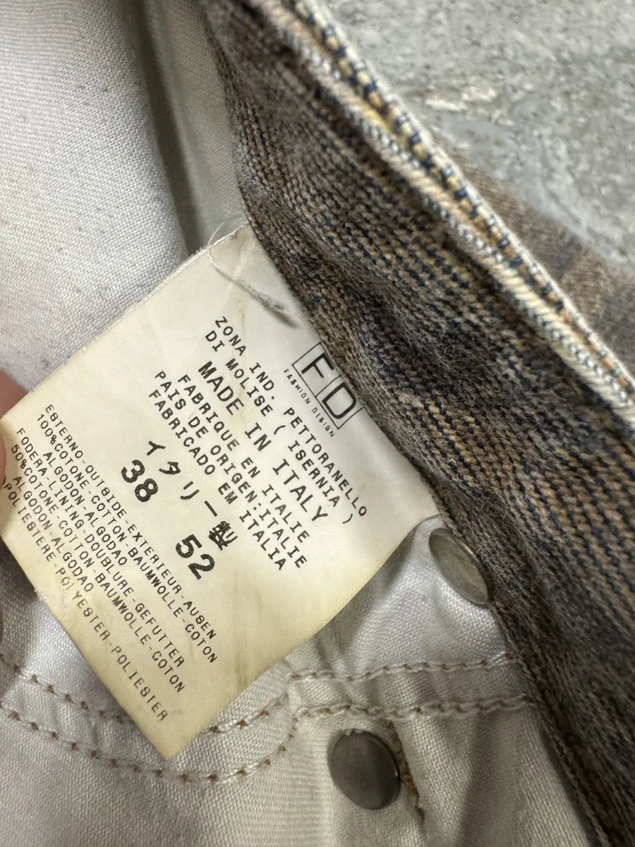 SS2004 Cavalli Python Marble Effect Avant-Garde Pants nBKuyjL 7