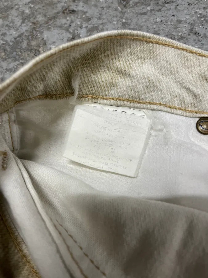 SS2004 Cavalli Sand Beige Pants (S) 5