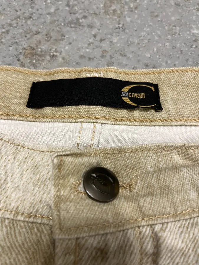 SS2004 Cavalli Sand Beige Pants (S) 7