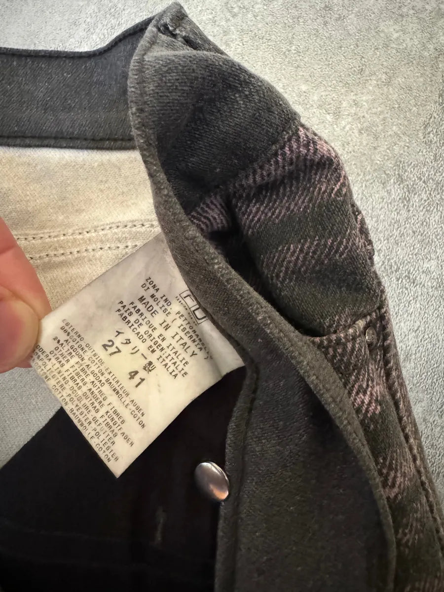 SS2004 Cavalli Shadow Obscure Denim Pants mzUgKqM 6