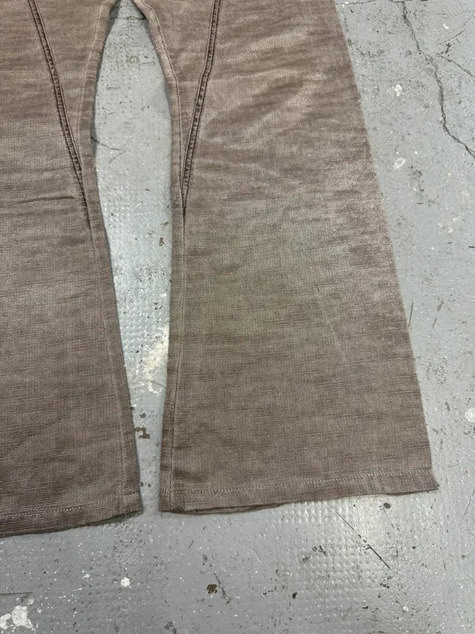 SS2004 Cavalli Soft Relaxed Redefined Grey Pants (S) BzrxSFx 3