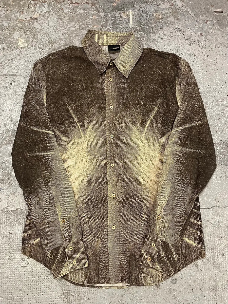 SS2004 Cavalli Sun Collapsed Energy Shirt (L) WDxODPA 3