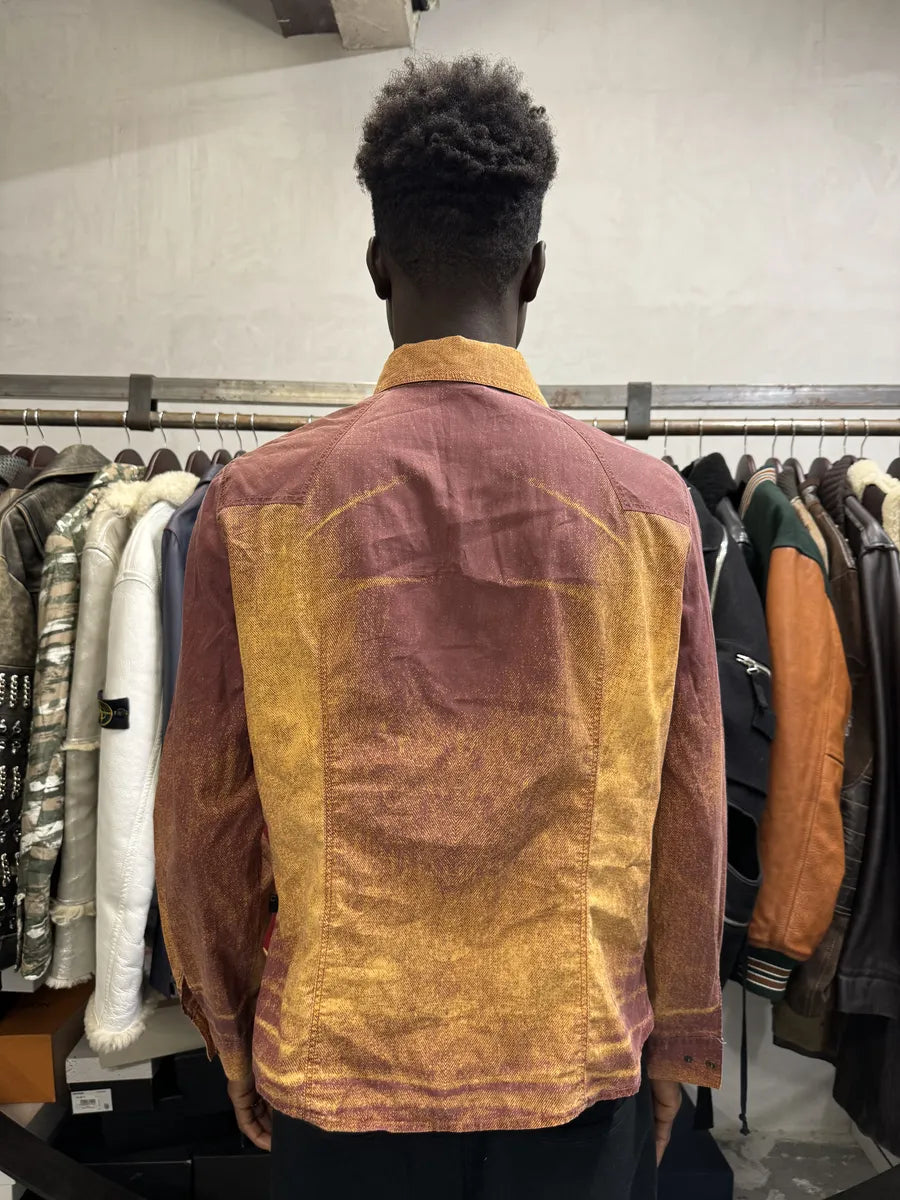 SS2004 Cavalli Sunset Purple & Orange Vitality Shirt EAVHvvP 2