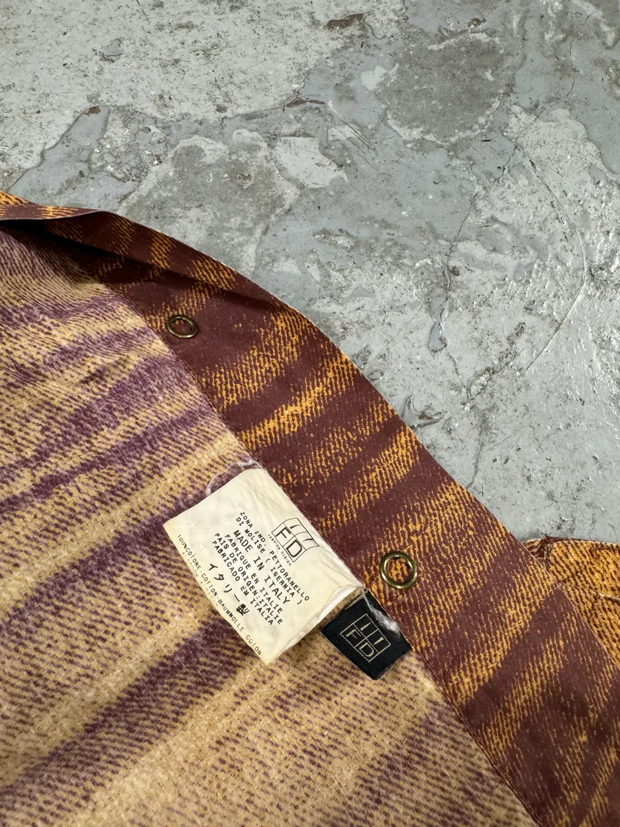 SS2004 Cavalli Sunset Purple & Orange Vitality Shirt EAVHvvP 5