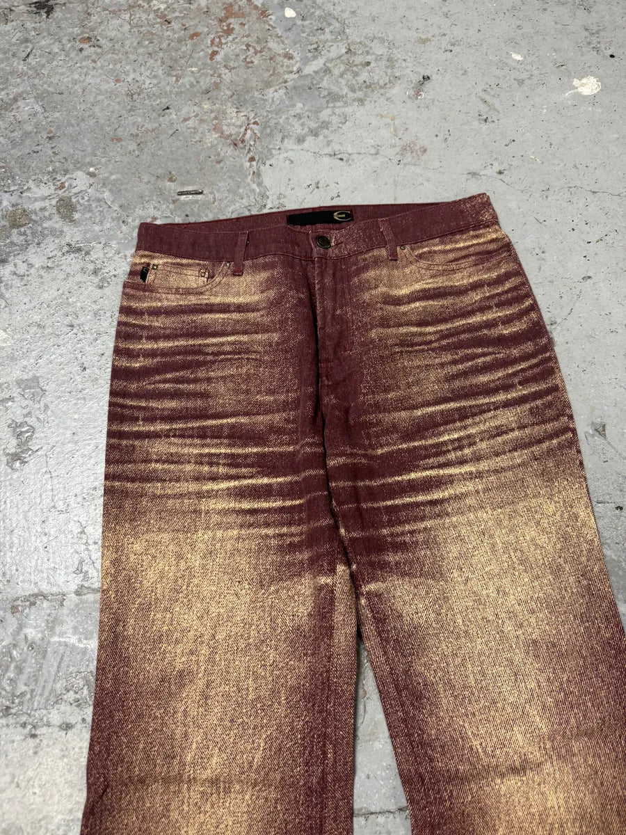 SS2004 Cavalli Sunset Vitality Purple Pants UrgxPkC 10