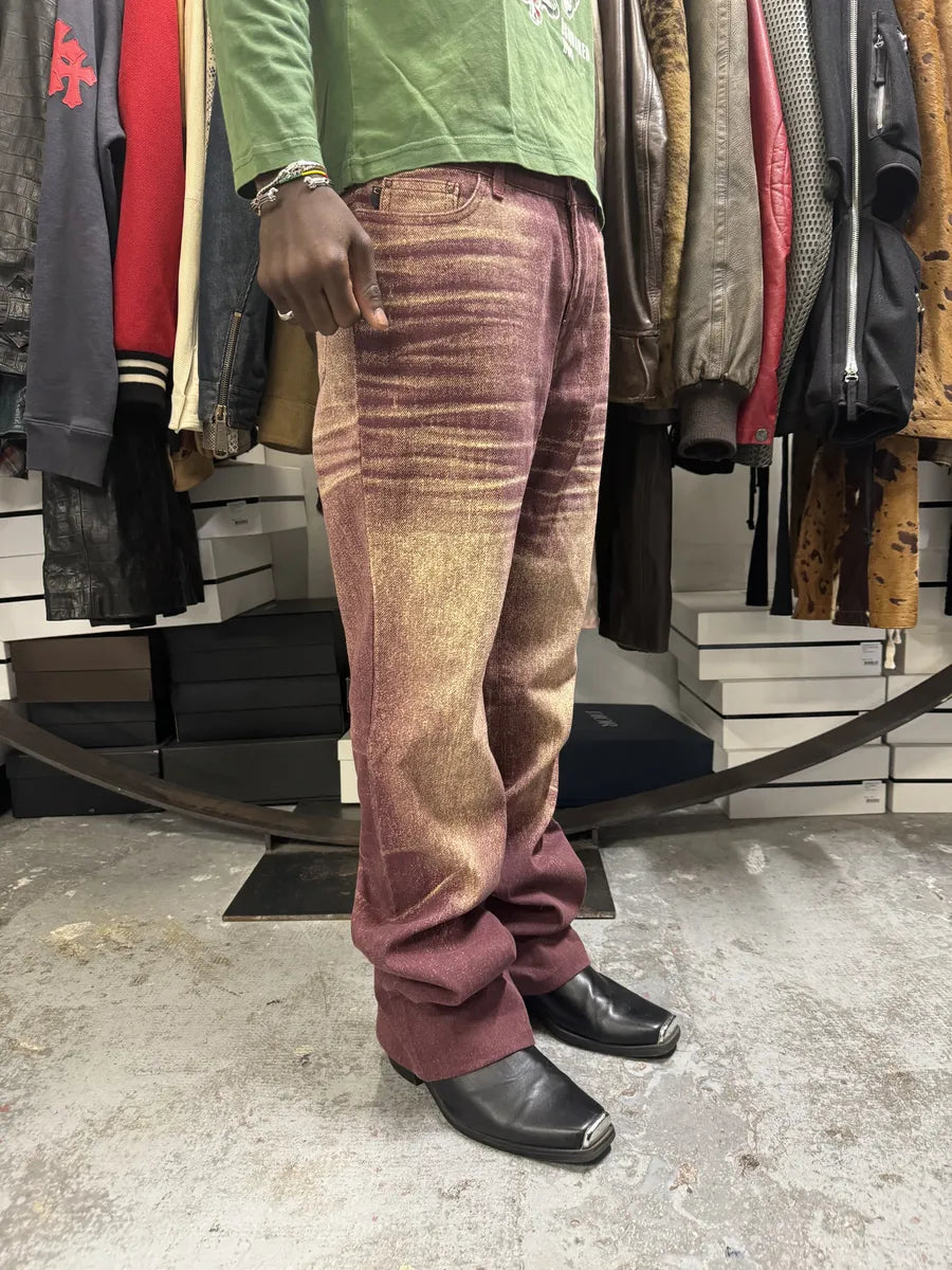 SS2004 Cavalli Sunset Vitality Purple Pants UrgxPkC 3