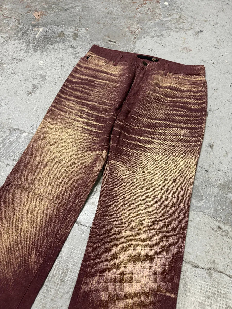 SS2004 Cavalli Sunset Vitality Purple Pants UrgxPkC 9