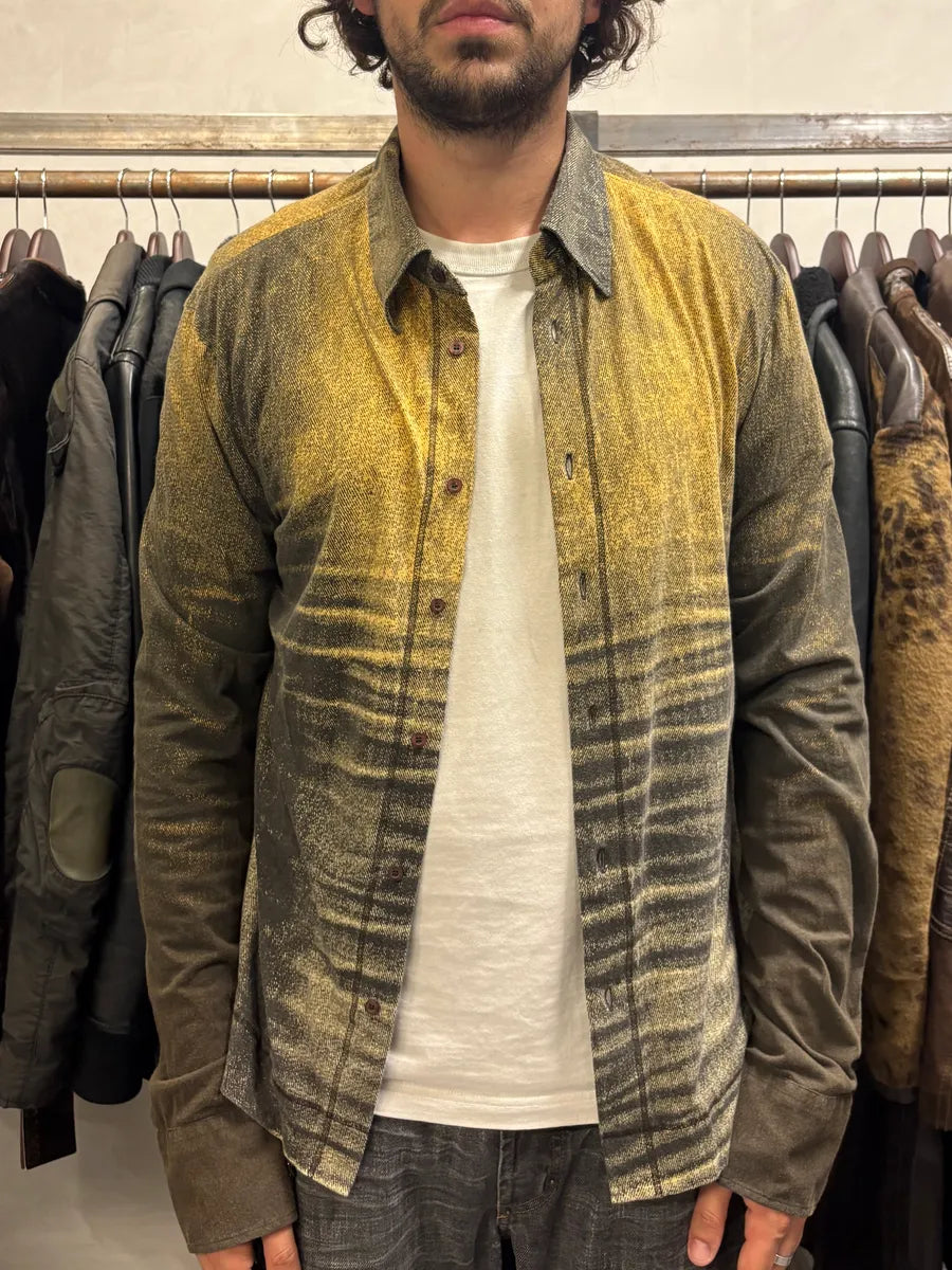 SS2004 Cavalli Vitality Sunset Faded Shirt (M) rpcnLZM 1