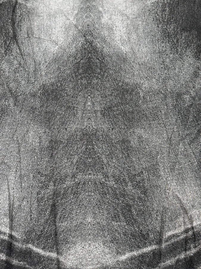 SS2004 Cavalli White & Grey Gradient Overprint Shirt DjJemGW 7