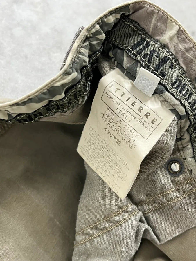 AW2004 Dolce & Gabbana Beige Aviator Parachute Cargo Pants TUpcUme 10