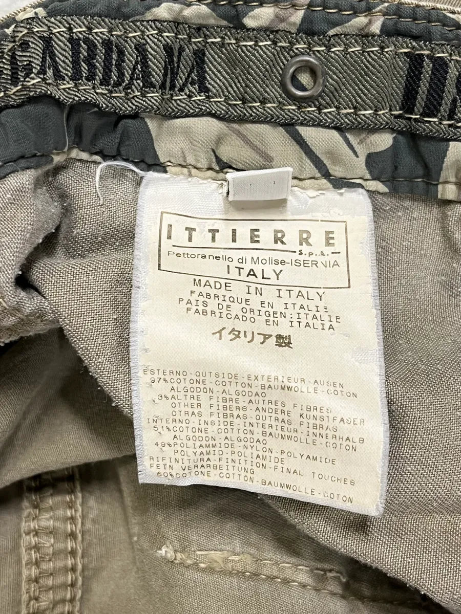 SS2004 Dolce & Gabbana Beige Cargo Parachute Pants XxBaPNo 10