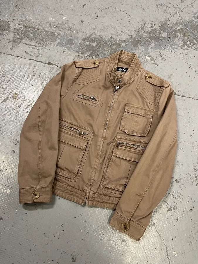 SS2004 Dolce & Gabbana Beige Light Jacket TWEysTW 4