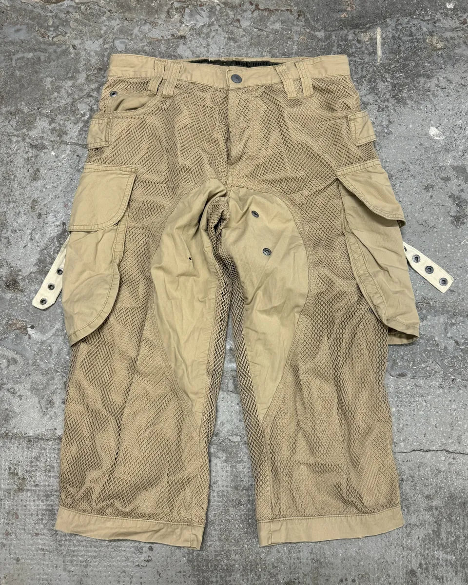 SS2004 Dolce & Gabbana Bondage Parachute Cargo Short (S) 0