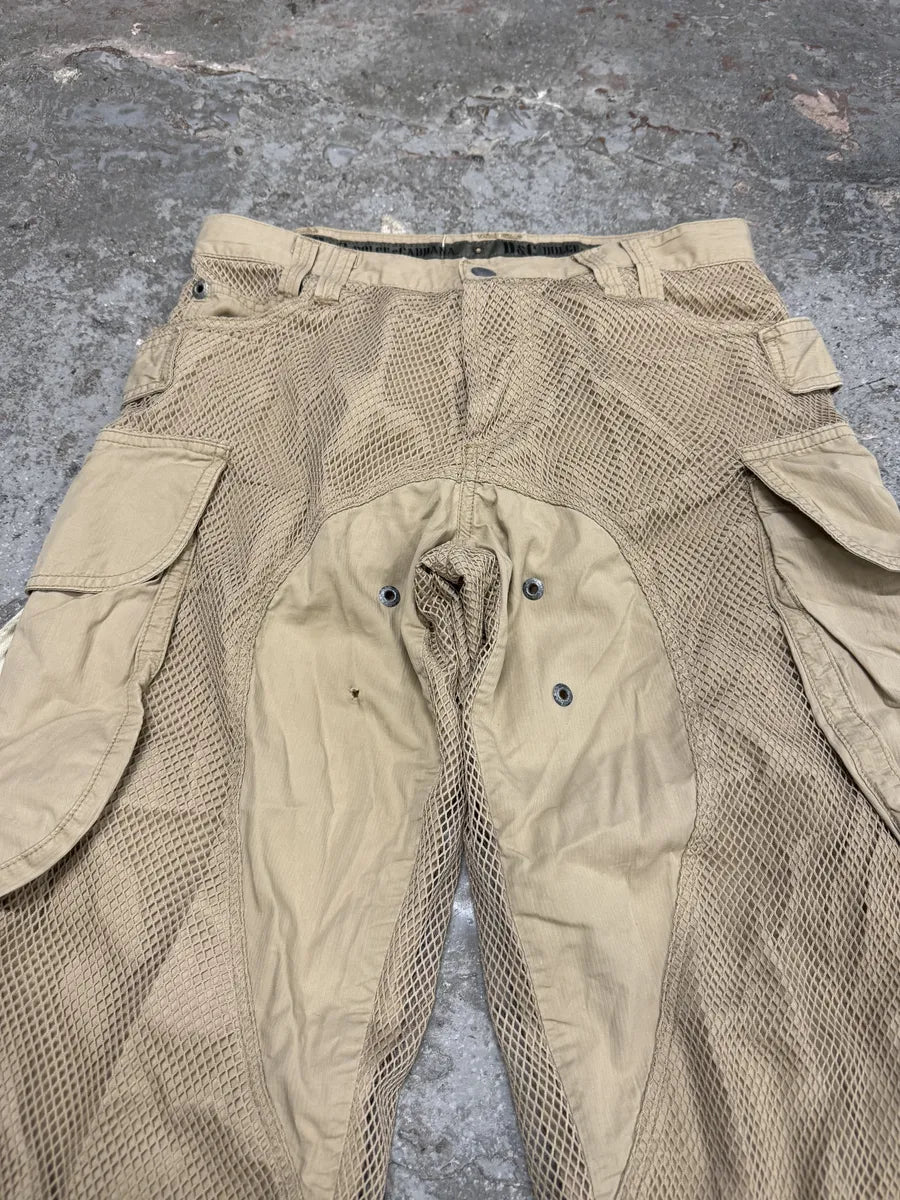 SS2004 Dolce & Gabbana Bondage Parachute Cargo Short (S) 4