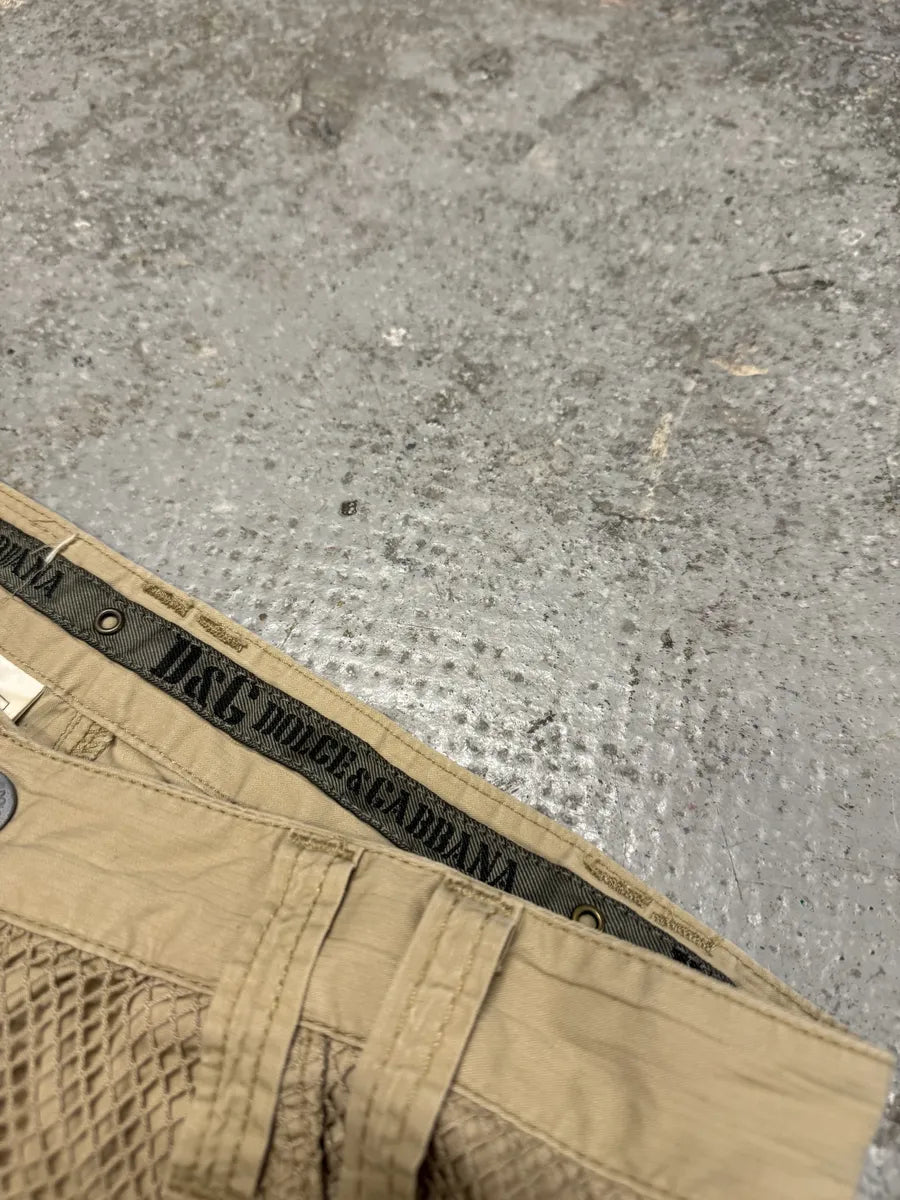 SS2004 Dolce & Gabbana Bondage Parachute Cargo Short (S) 8