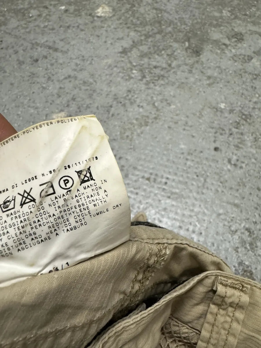 SS2004 Dolce & Gabbana Bondage Parachute Cargo Short (S) 9