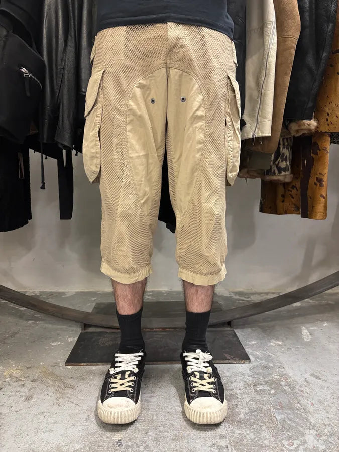 SS2004 Dolce & Gabbana Bondage Parachute Cargo Short (S) sniJpRr 1