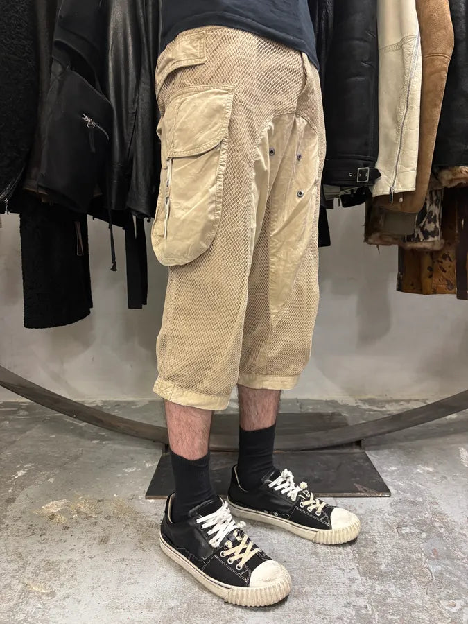 SS2004 Dolce & Gabbana Bondage Parachute Cargo Short (S) sniJpRr 2