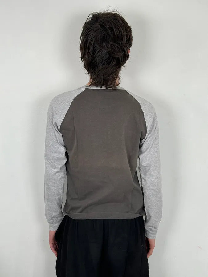 SS2004 Dolce & Gabbana Brown & Grey I Want Stardom Graphic Longsleeve TRwvcMD 2