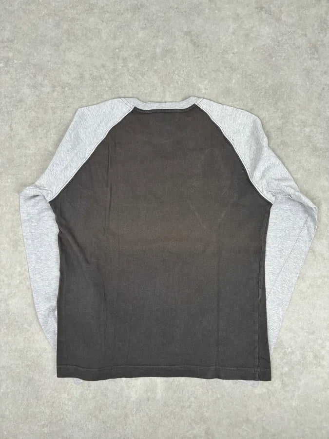 SS2004 Dolce & Gabbana Brown & Grey I Want Stardom Graphic Longsleeve TRwvcMD 4