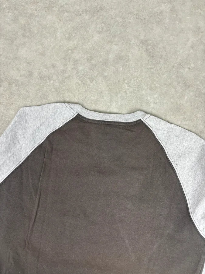 SS2004 Dolce & Gabbana Brown & Grey I Want Stardom Graphic Longsleeve TRwvcMD 5