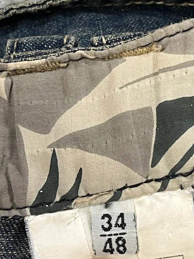 SS2004 Dolce & Gabbana Cargo Parachute Denim Shorts kMAYlIa 10