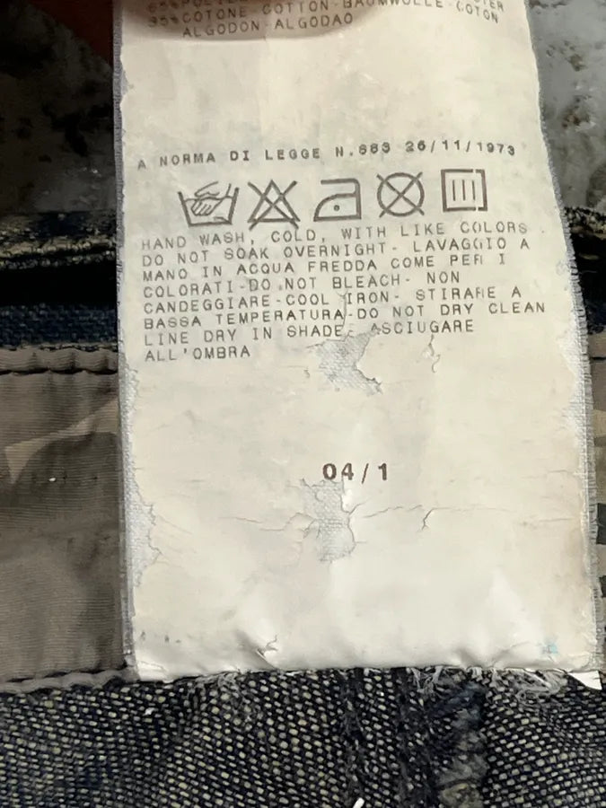 SS2004 Dolce & Gabbana Cargo Parachute Denim Shorts kMAYlIa 12