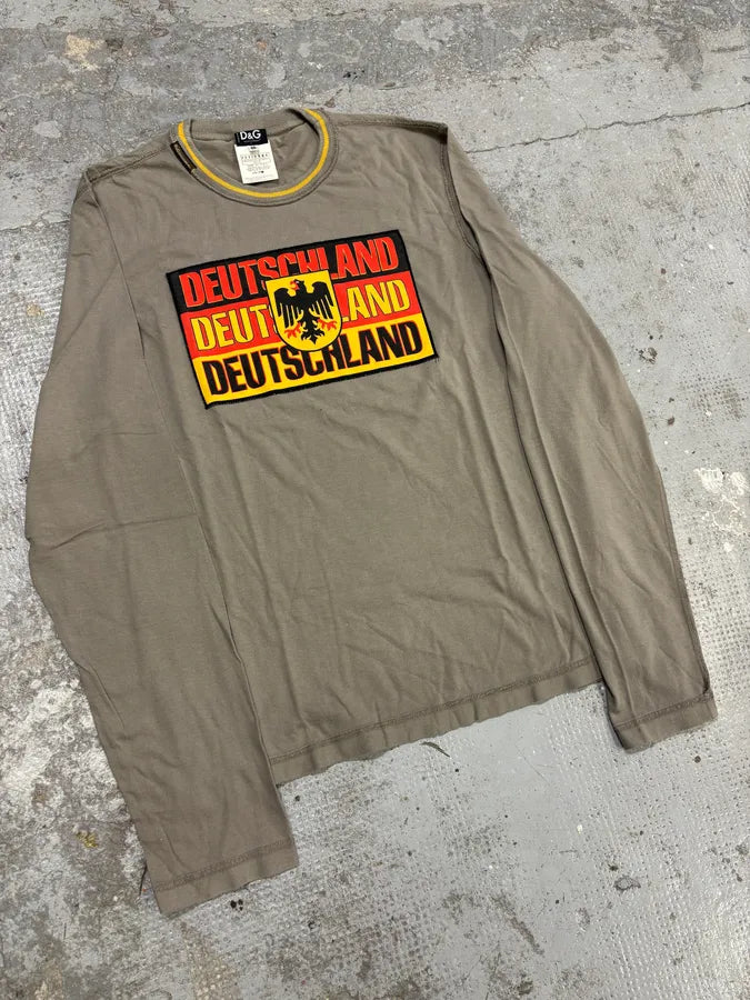 SS2004 Dolce & Gabbana Deutschland Grey Longsleeves VZhfIDK 3