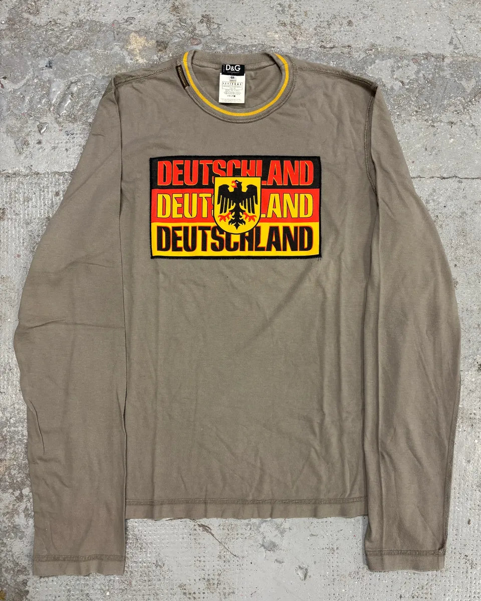 SS2004 Dolce & Gabbana Deutschland Grey Longsleeves VZhfIDK 0