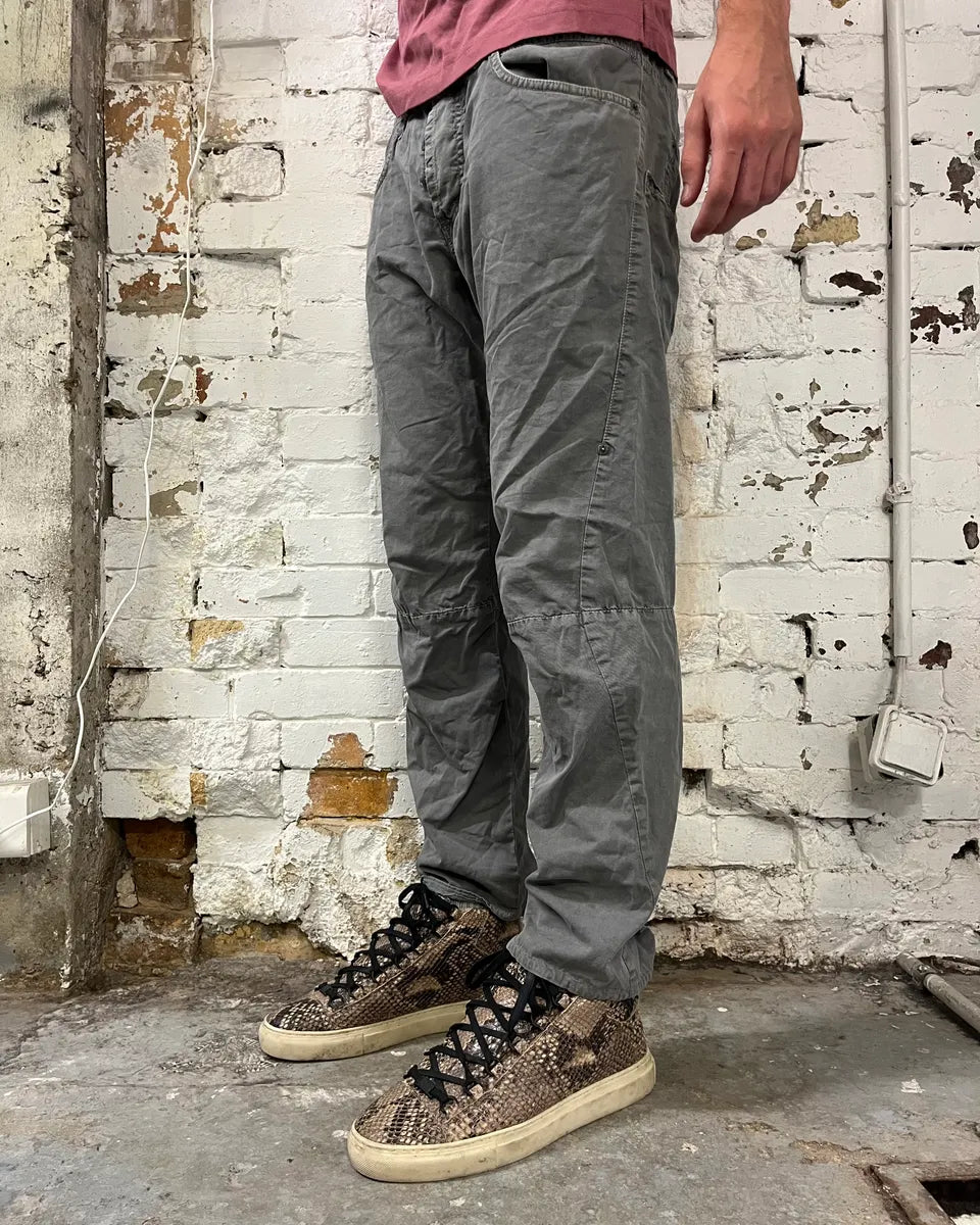 SS2004 Dolce & Gabbana Faded Grey Cozy Pants asvKwvC 2