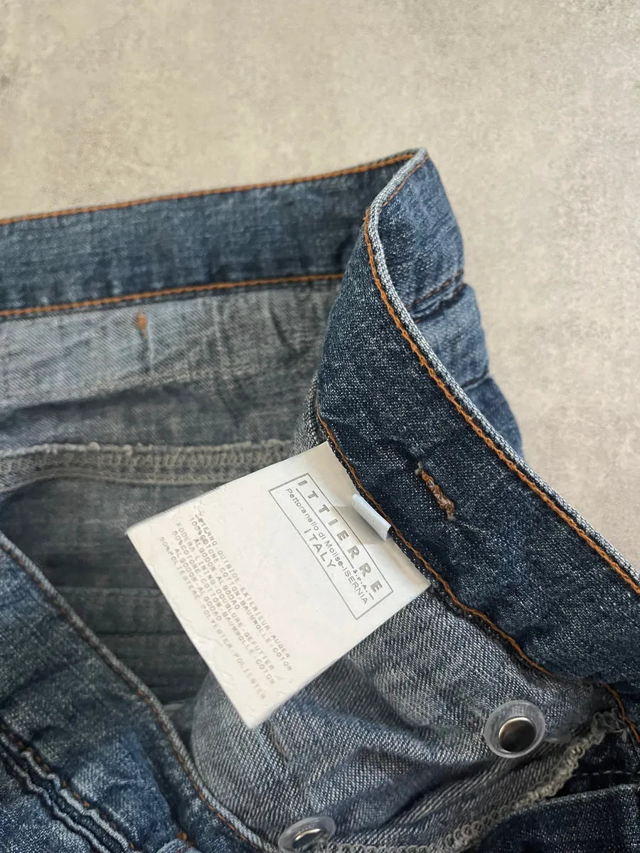 SS2004 Dolce & Gabbana Flared Denim Pants XQkxcYe 5