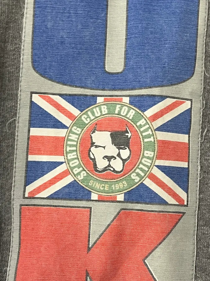 SS2004 Dolce & Gabbana Grey UK Zip-up Sweater NjMMFso 7