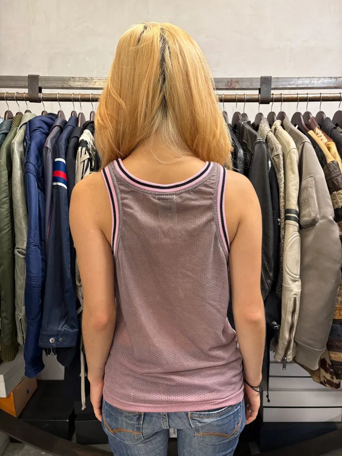 SS2004 Dolce & Gabbana Pink Cozy Tank Top zhFJzCp 2