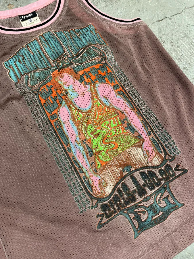 SS2004 Dolce & Gabbana Pink Cozy Tank Top zhFJzCp 4