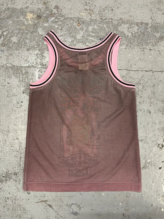 SS2004 Dolce & Gabbana Pink Cozy Tank Top zhFJzCp 5