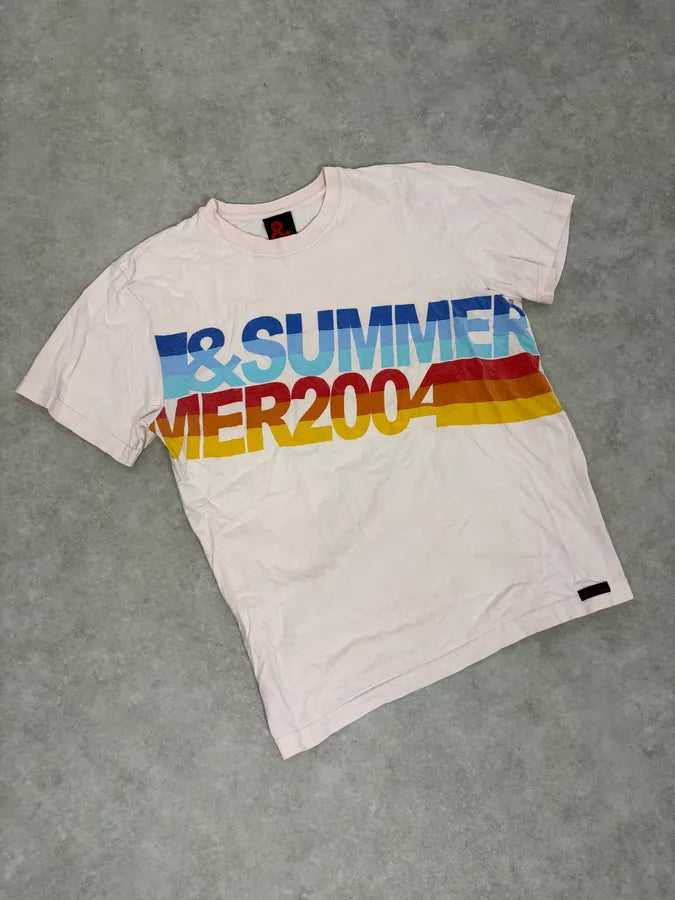 SS2004 Dolce & Gabbana Pink T-Shirt zfooAOL 3