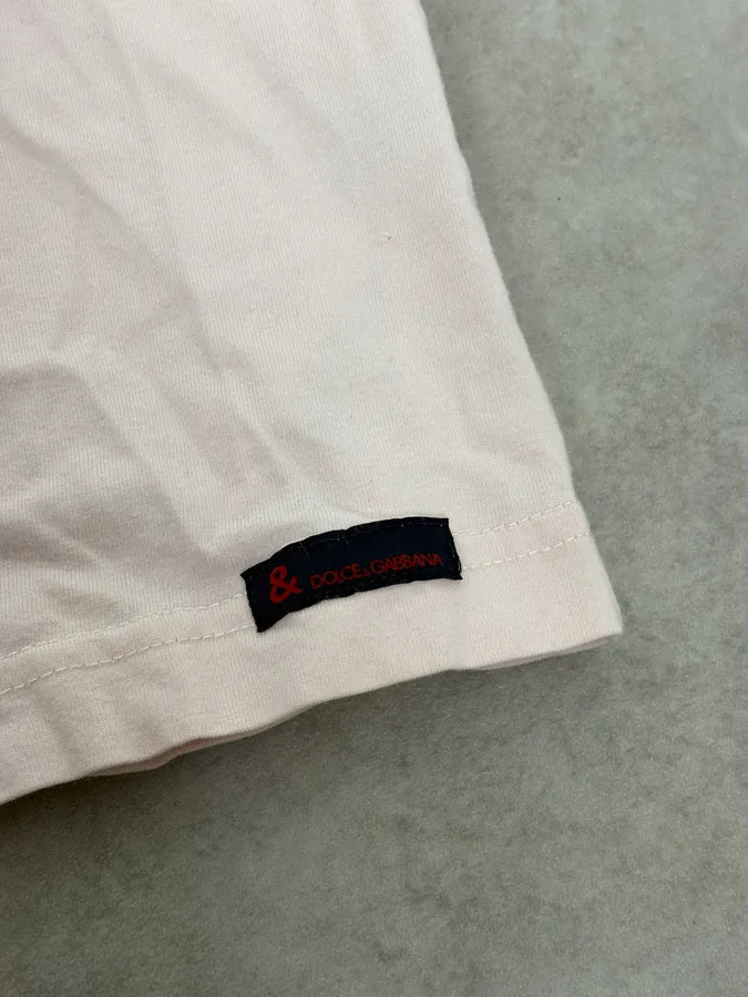 SS2004 Dolce & Gabbana Pink T-Shirt zfooAOL 6