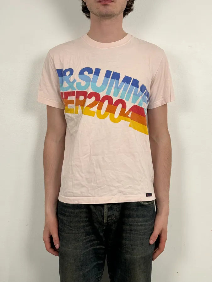 SS2004 Dolce & Gabbana Pink T-Shirt zfooAOL 1