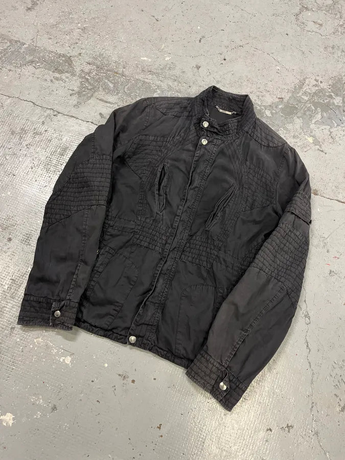 SS2004 Dolce & Gabbana Spatial Black Lined Jacket jswtjkq 3