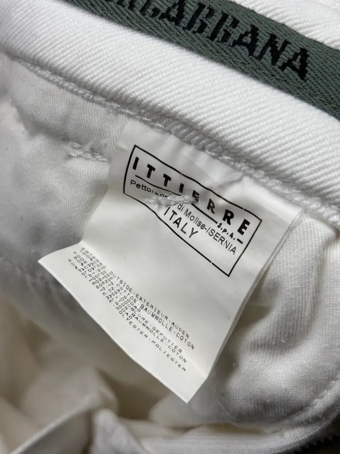 SS2004 Dolce Gabbana White Cozy Pants  lBUZEwI 11