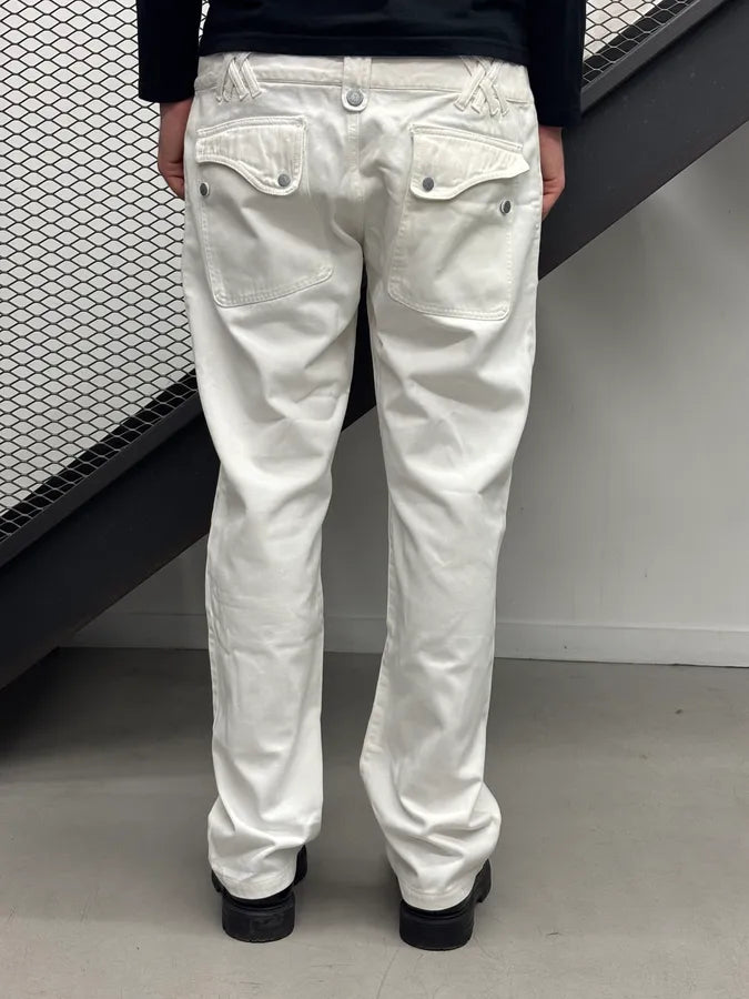 SS2004 Dolce Gabbana White Cozy Pants  lBUZEwI 3