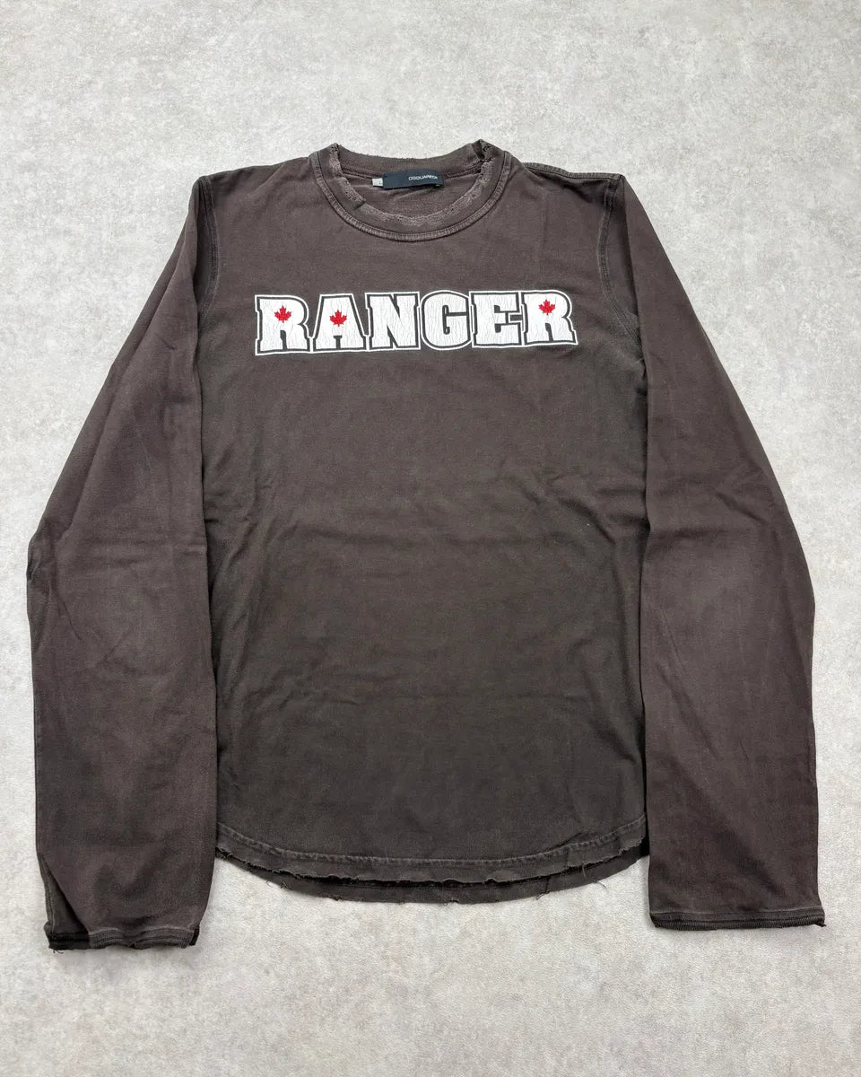 AW2004 Dsquared2 Brown Ranger Longsleeve GPblJTY 0