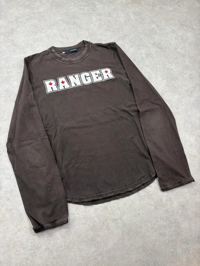 AW2004 Dsquared2 Brown Ranger Longsleeve GPblJTY 3